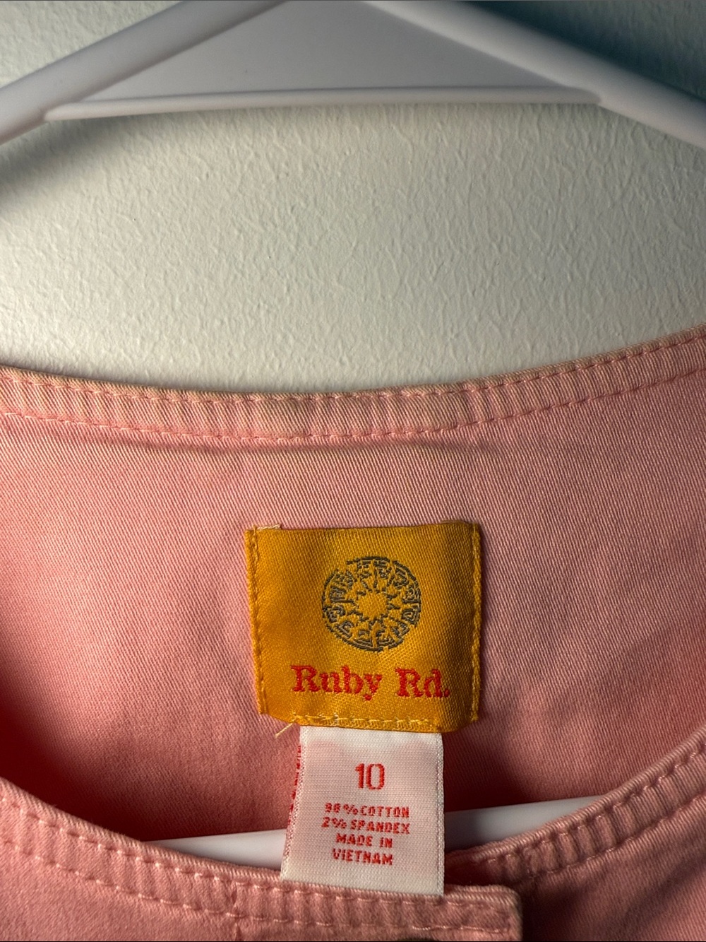 Ruby Rd. Pink Stud-Embellished Utility Jacket - Picture 4 of 7
